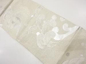 アンティーク　荒波模様織り出し袋帯（材料）